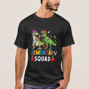 Grundschul-Squad Dinosaurier Lehrer Schüler Zurück T-Shirt