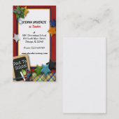 Grundschule für Lehrkräfte Visitenkarte (Vorne/Hinten)