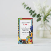 Grundschule für Lehrkräfte Visitenkarte (Stehend Vorderseite)