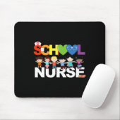 Grundschule: Krankenpflege zurück zur Schule Mousepad (Mit Mouse)