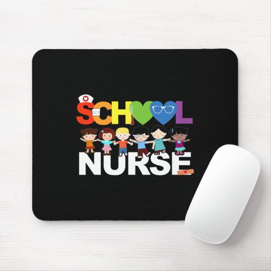 Grundschule: Krankenpflege zurück zur Schule Mousepad (Mit Mouse)