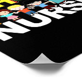 Grundschule: Krankenpflege zurück zur Schule Poster (Ecke)