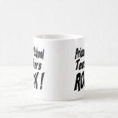 Grundschule-Lehrer-Felsen! Tasse (Mittel)