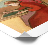 "Grundschule" von Magnus Enckell Poster (Ecke)