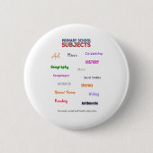 Grundschullehrer Button (Vorderseite)