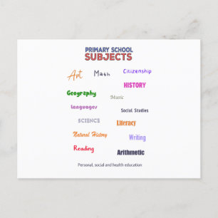 Grundschullehrer Feiertagspostkarte