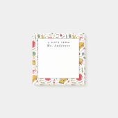 Grundschullehrer Post-it Klebezettel (Vorderseite)