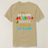 Grundschullehrer so lange Kindergarten 1 s T-Shirt (Design vorne)
