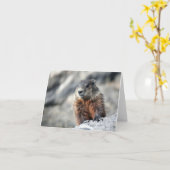 Grundschwein Karte (Gelbe Blume)