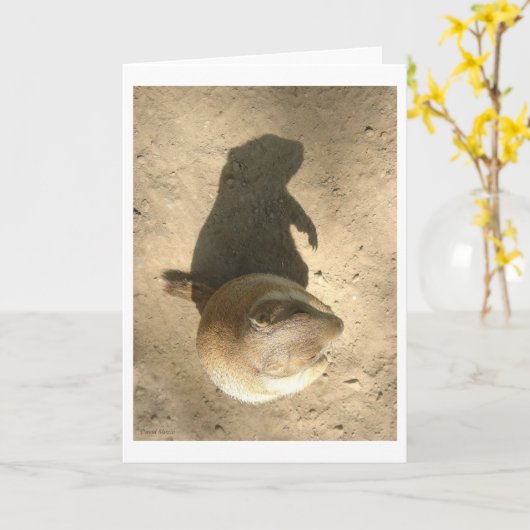 Grundschwein-Tageskarte Karte (Gelbe Blume)