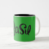 GRUNDSPICES WORD COOKING TASTY NAMES ZWEIFARBIGE TASSE (VorderseiteRechts)