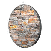 Grundstein | Natursteinmuster | Steine Dartscheibe (Vorderseite rechts)