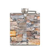 Grundstein | Natursteinmuster | Steine Flachmann (Rückseite)