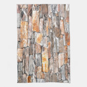 Grundstein | Natursteinmuster | Steine Handtuch (Vertikal)