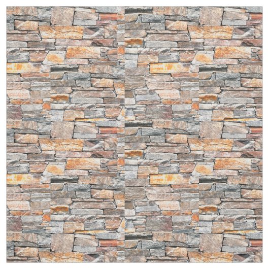 Grundstein | Natursteinmuster | Steine Stoff (Muster)