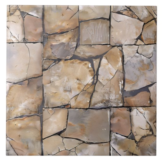 Grundsteinfliesen im Freien Fliese (Vorderseite)