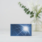 GRUNDSTÜCK ENERGY VISITENKARTE (Stehend Vorderseite)