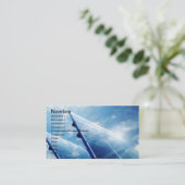 GRUNDSTÜCK ENERGY VISITENKARTE (Stehend Vorderseite)