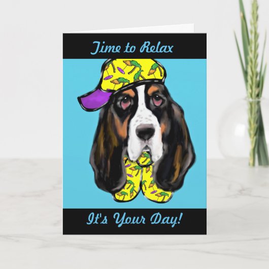 Grundstück Feiertagskarte (Vorderseite)