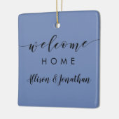 Grundstücksmakler-Verzierung, Kunde danken Ihnen Keramikornament (Links)