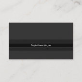 Grundstücksmakler Visitenkarte (Rückseite)