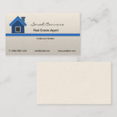 Grundstücksmakler-Visitenkarte Visitenkarte (Vorne/Hinten)