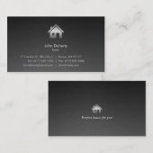 Grundstücksmakler-Visitenkarte Visitenkarte (Vorne/Hinten)