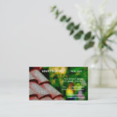 Grundstücksmakler-Visitenkarten Visitenkarte (Stehend Vorderseite)