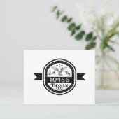 Gründung 10456 Bronx Postkarte (Stehend Vorderseite)