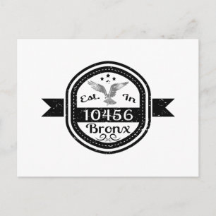 Gründung 10456 Bronx Postkarte