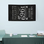 Gründung 1969 50. Geburtstag Banner (Messeveranstaltung)