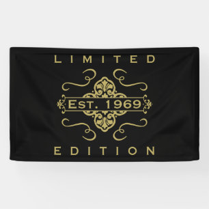 Gründung 1969 Geburtstag Banner
