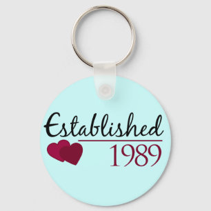 Gründung 1989 schlüsselanhänger