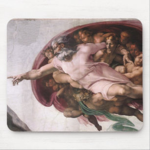 Gründung Adams im Detail Mousepad