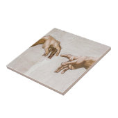 Gründung der Sixtinischen Kapelle Adam - Michelang Fliese (Seite)