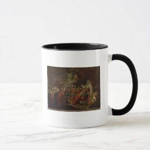 Gründung des Auftrages schwarzen Eagles Tasse