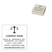 Gründung einer eigenen Anwaltskanzlei Gummistempel (Stempel)