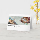 Gründung von Adam 6 Fuß entfernt Karte (Gelbe Blume)