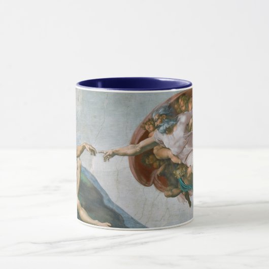 Gründung von Adam (c. 1511) | Michelangelo Tasse (Zentrum)