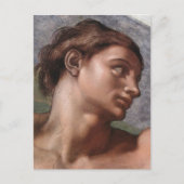 Gründung von Adam (Detail-Adam) Postkarte (Vorderseite)