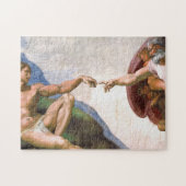 Gründung von Adam durch Michelangelo Puzzle (Horizontal)