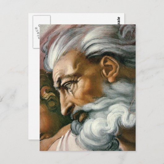 Gründung von Adam (im Detail) Postkarte (Vorne/Hinten)