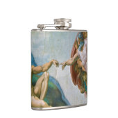 Gründung von Adam - Michelangelo 1475 - 1564 Flachmann (Rechts)