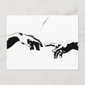 Gründung von Adam Postkarte (Vorderseite)