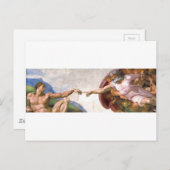 Gründung von Adam Postkarte (Vorne/Hinten)