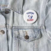 Gründung von Daddy George Washington Funny 4. Juli Button (Beispiel)