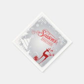 Gründungsbuch der Saison Napkins | Khalkboard Hirs Serviette (Ecke)