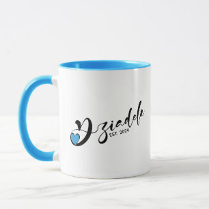 Gründungsjahr der polnischen Dziadek - Großvater Tasse