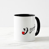 Gründungsjahr der polnischen Dziadek - Großvater Tasse (VorderseiteRechts)