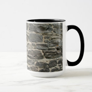 GRÜNDUNGSMAUER Schwarz 15 oz Ringer Tasse